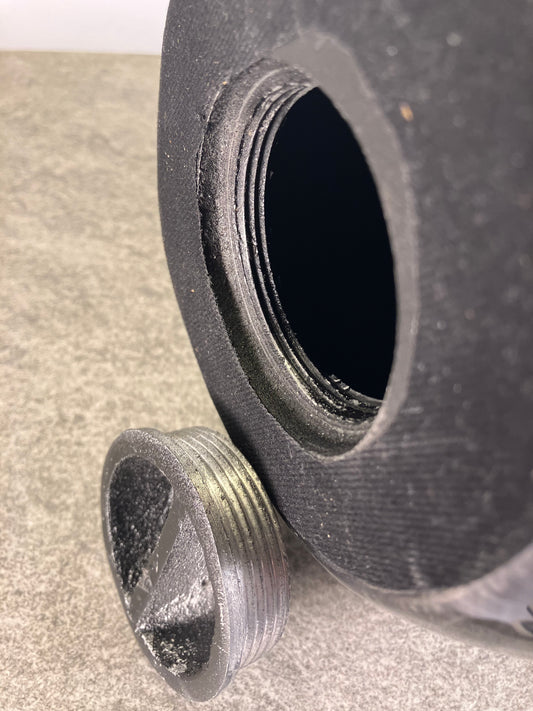 Ashes cremation urn opening