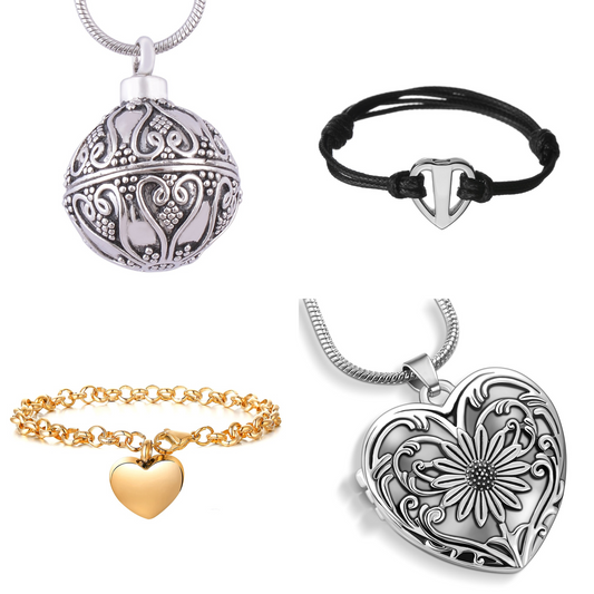 4. Materials and Design Options for Cremation Jewellery