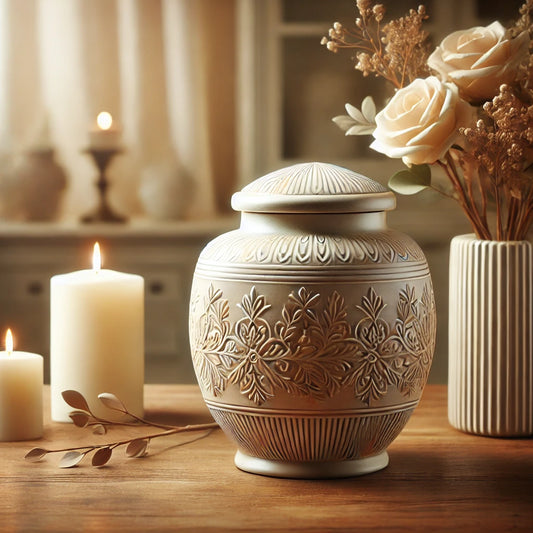 DIY Cremation Urn for Ashes