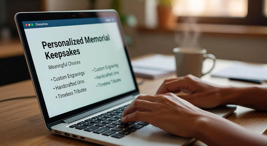 Professional header image for industry analysis: Personalized Memorial Keepsakes: Meaningful Choices
