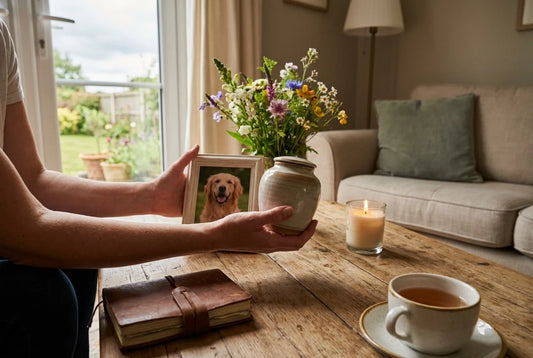 Professional header image for step-by-step guide: Memorial Rituals for UK Pet Owners: Honouring a Companion...