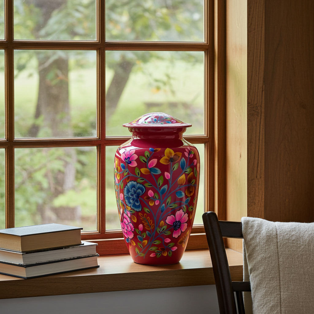 Blomur Adult Ashes Urn-Adult Urn for Ashes-Cremation Urns- The cremation urns for ashes and keepsakes for ashes come in a variety of styles to suit most tastes, decor and different volumes of funeral ashes.