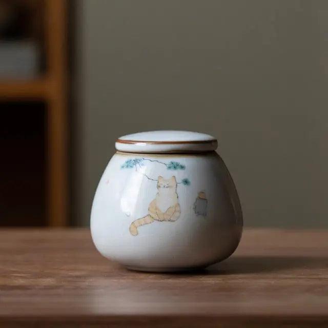 Felini Pet Cat Ashes Urn-Pet Urn for Ashes-Cremation Urns- The cremation urns for ashes and keepsakes for ashes come in a variety of styles to suit most tastes, decor and different volumes of funeral ashes.