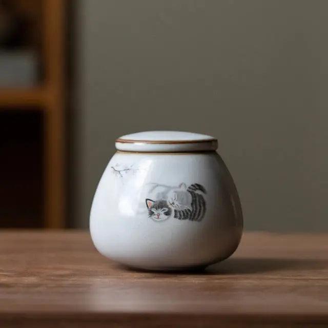 Felini Pet Cat Ashes Urn-Pet Urn for Ashes-Cremation Urns- The cremation urns for ashes and keepsakes for ashes come in a variety of styles to suit most tastes, decor and different volumes of funeral ashes.