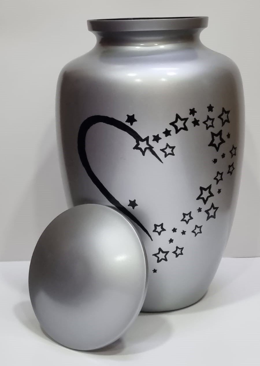 Corazon Adult Ashes Urn-Adult Urn for Ashes-Cremation Urns- The cremation urns for ashes and keepsakes for ashes come in a variety of styles to suit most tastes, decor and different volumes of funeral ashes.