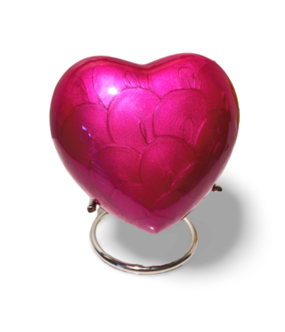 Umutima Heart Keepsake Ashes Urn-Pet Urn for Ashes-Cremation Urns- The cremation urns for ashes and keepsakes for ashes come in a variety of styles to suit most tastes, decor and different volumes of funeral ashes.