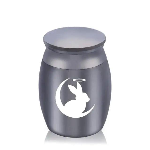 Rabbit Pet Ashes Urn-Pet Urn for Ashes-Cremation Urns- The cremation urns for ashes and keepsakes for ashes come in a variety of styles to suit most tastes, decor and different volumes of funeral ashes.