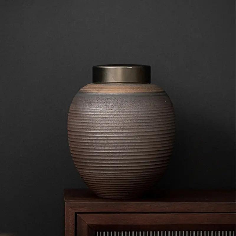 Wabisabi Small Ashes Urn-Cremation Urns- The cremation urns for ashes and keepsakes for ashes come in a variety of styles to suit most tastes, decor and different volumes of funeral ashes.